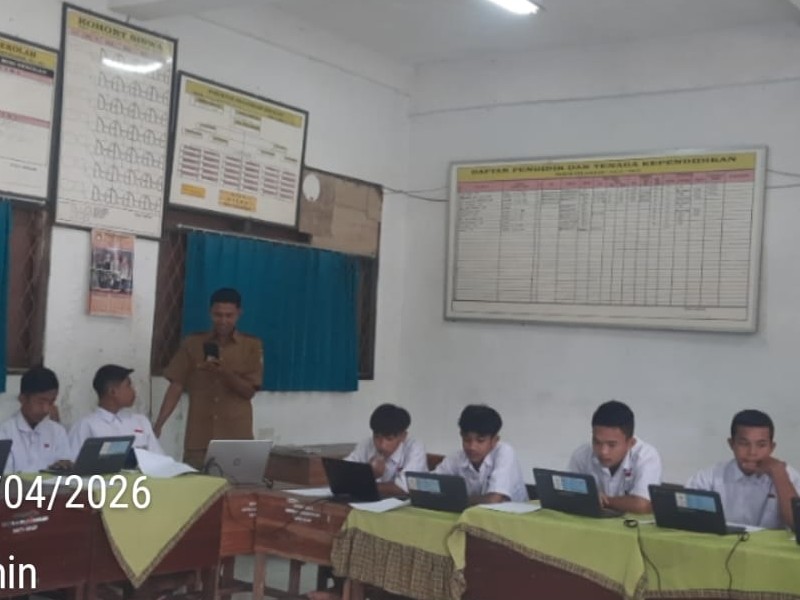 SMPN 4 Mlandingan Satu Atap Melaksanakan Tes Kemampuan Akademik (TKA) Tahun 2026